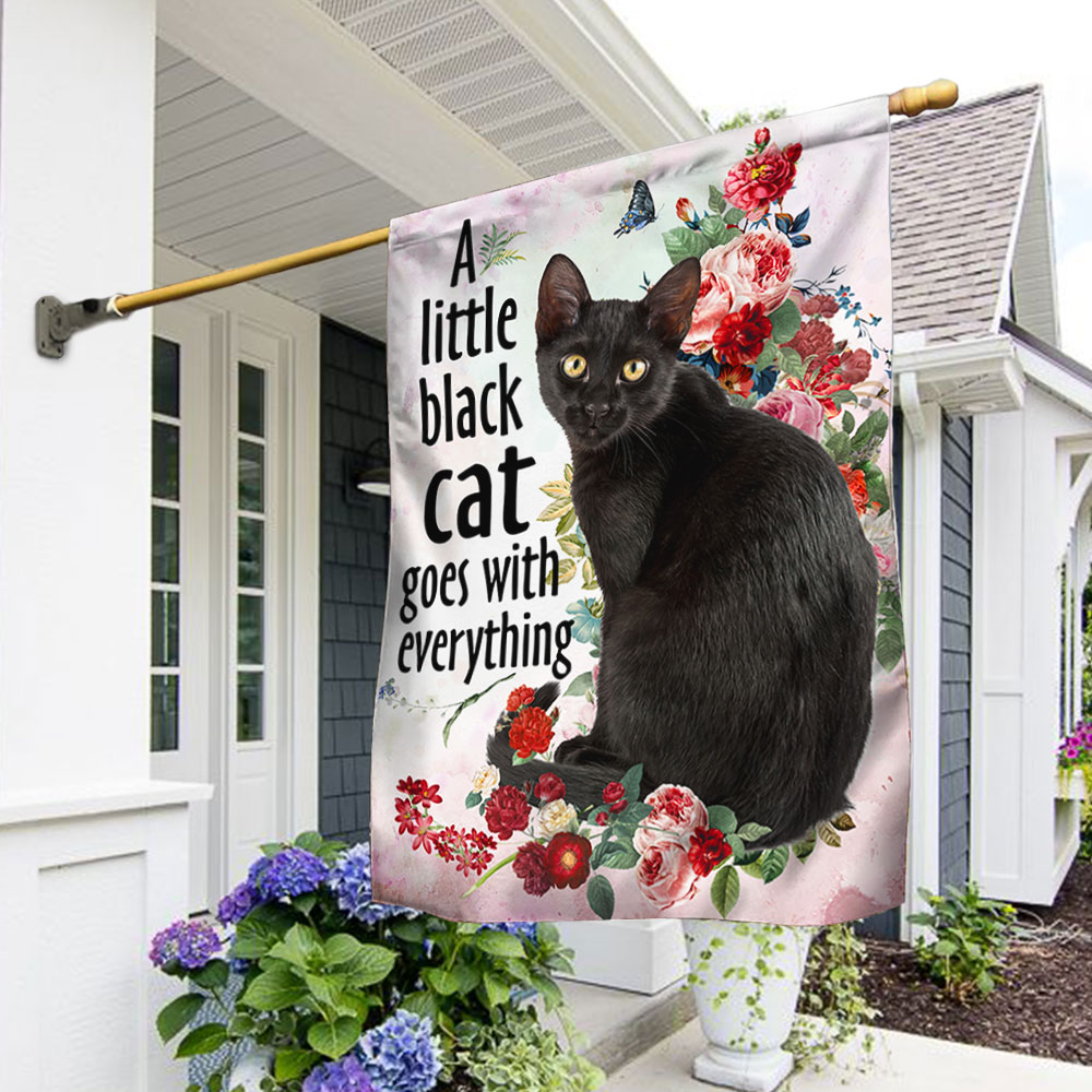 Black Cat Flag, A Little Black Cat Goes With Everything