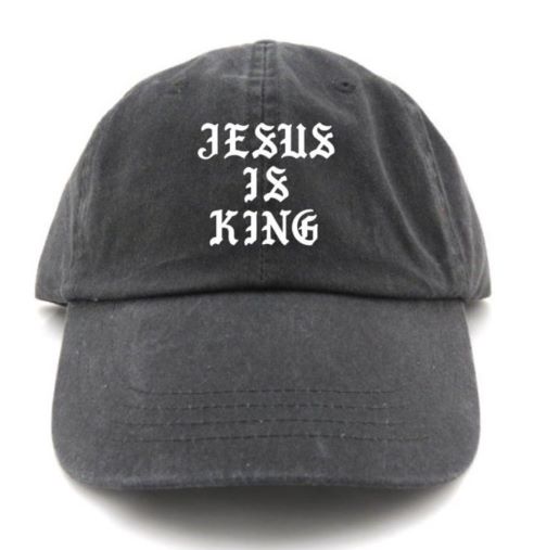 Christian Clothing Jesus is king hat, dad hat, Christian hat, Christian gift, Jesus hat