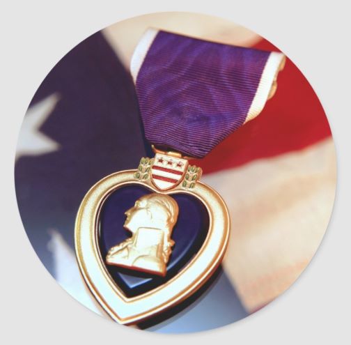 Facts About Purple Purple Heart Stickers