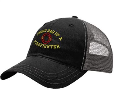Proud Dad of a Firefighter Trucker Hat
