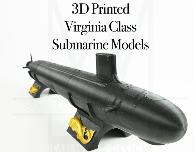 Virginia Class Submarine Submarine Model Navy Retirement Gifts