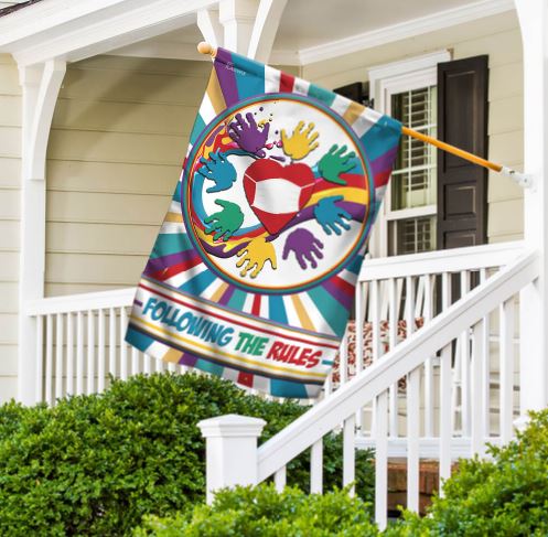 back to school party decor child care flag