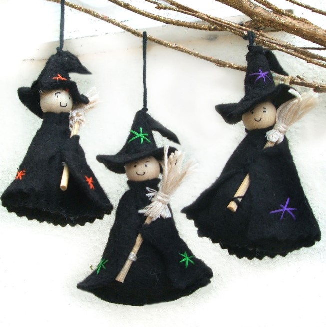 witch halloween decor halloween decor witch cute halloween witch ornaments