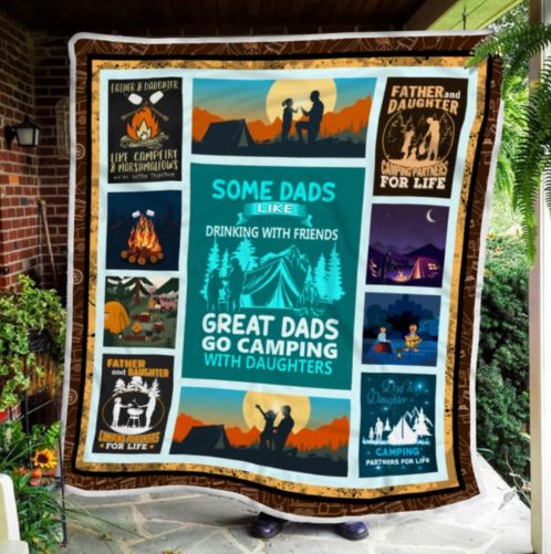 Birthday Gifts For Dad Camping Blanket, Gift For Dad