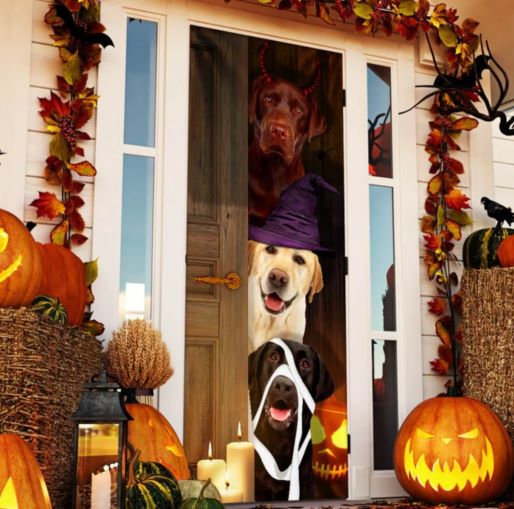 Indoor Halloween Party Ideas Halloween Funny Labrador Retrievers Door