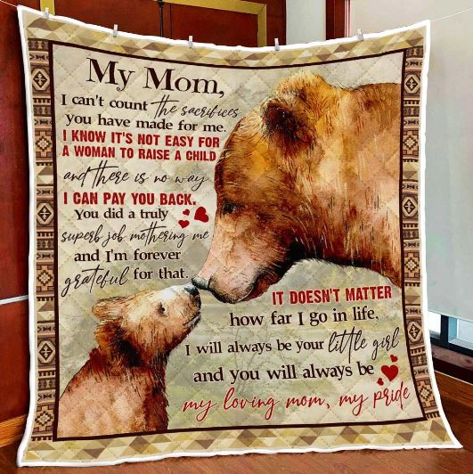 Mothers Day Quilt Blanket To Mom best mothers day gifts