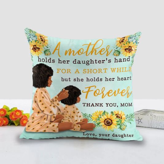 Thank You Mom Cushion gifts for mom