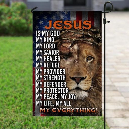 jesus lion of judah flag