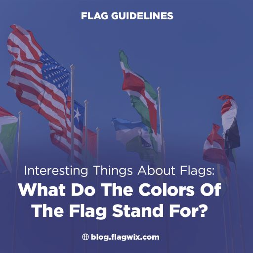 what do the colors of flags mean