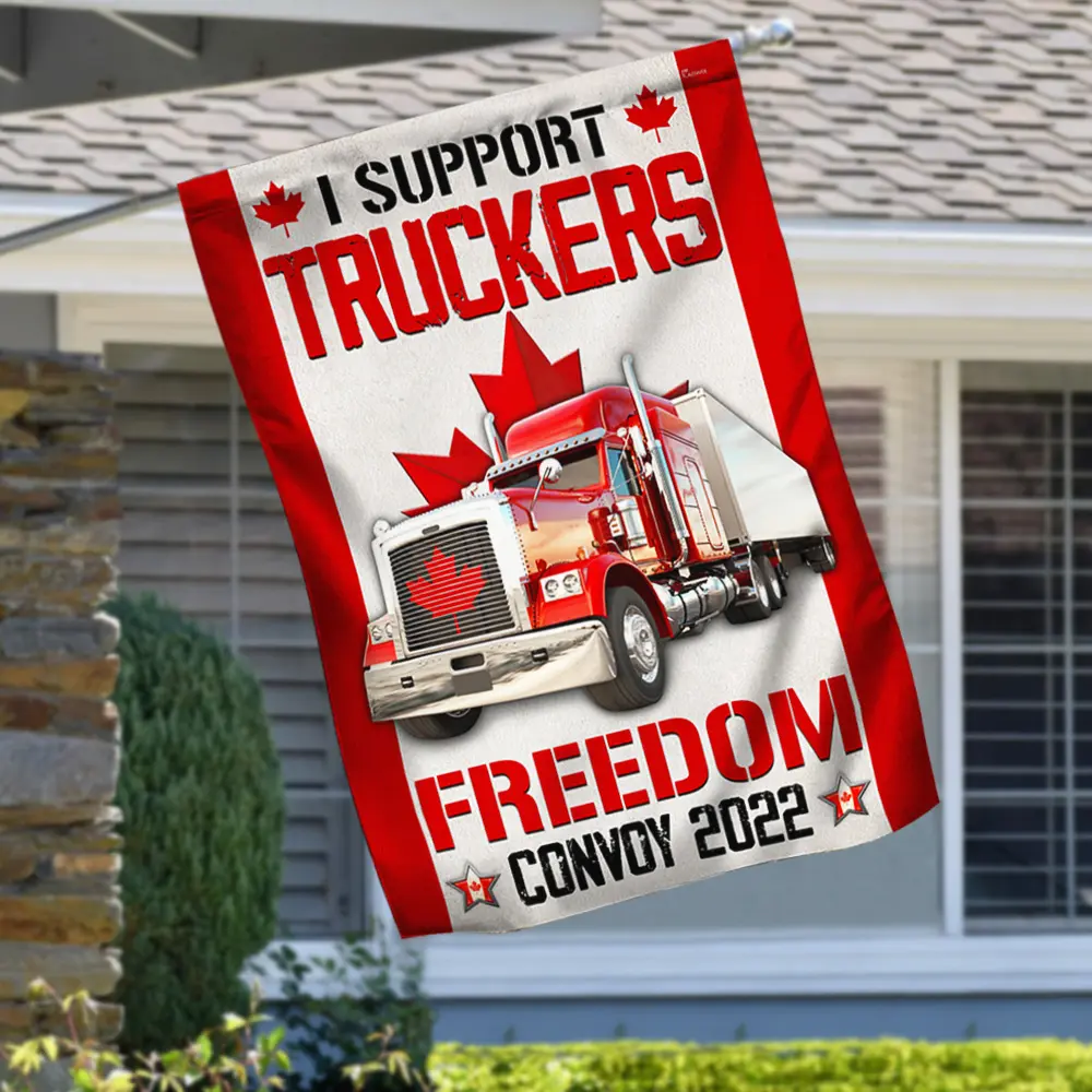 Canadian Truckers Freedom Convoy Flag