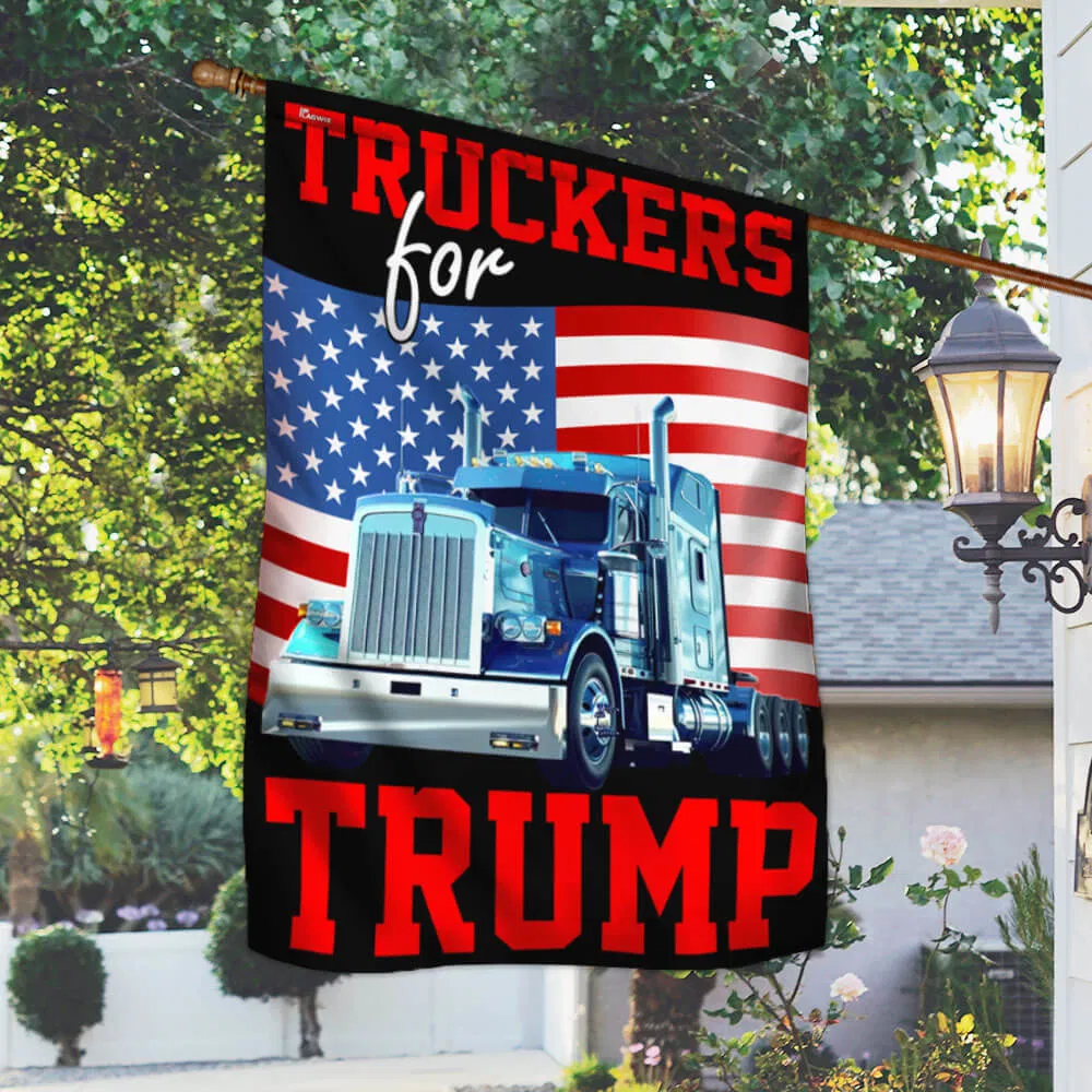 FLAGWIX Truckers For Trump American Flag