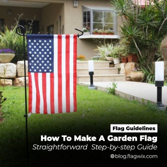 How To Make A Garden Flag