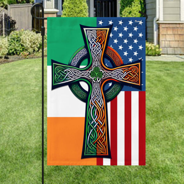 Patrick's day garden flag