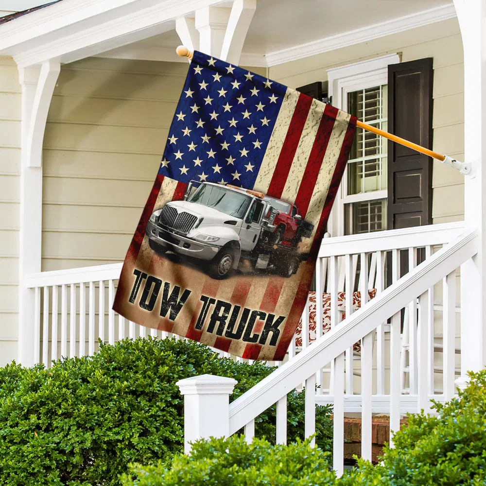 Tow Truck Driver Flag