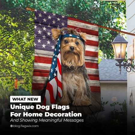 Unique DOG Flag