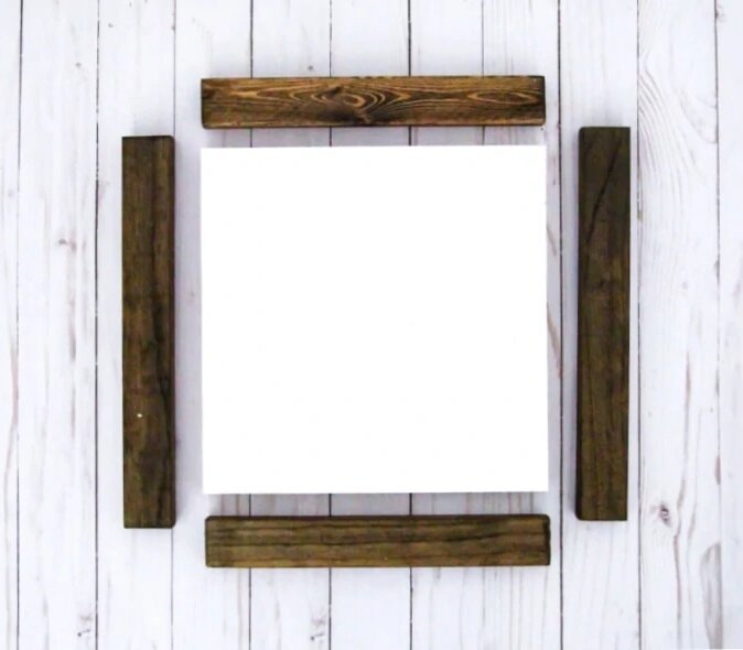 frame wood sign