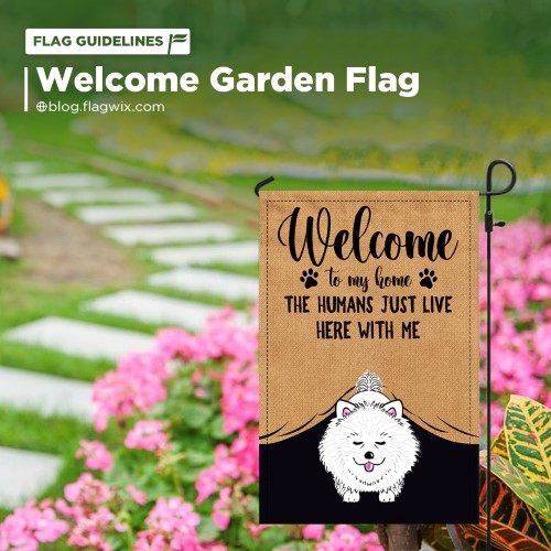 Welcome Garden Flag