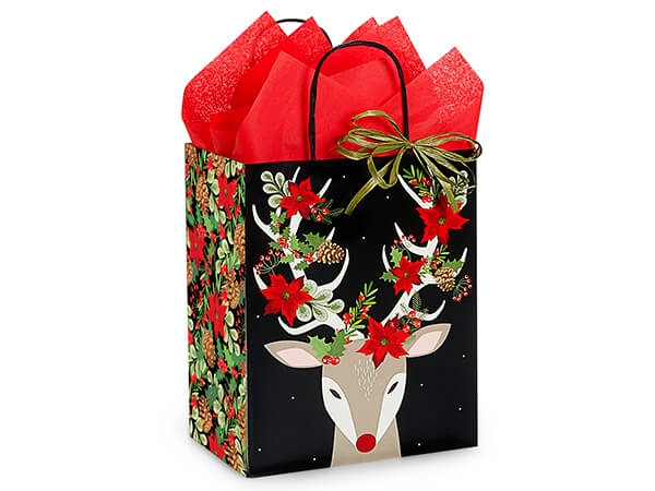Christmas Reindeer Shopping Bags