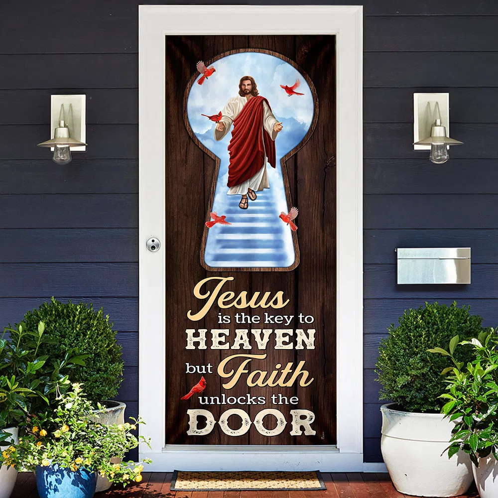 Jesus Is The Key To Heaven Door Cover