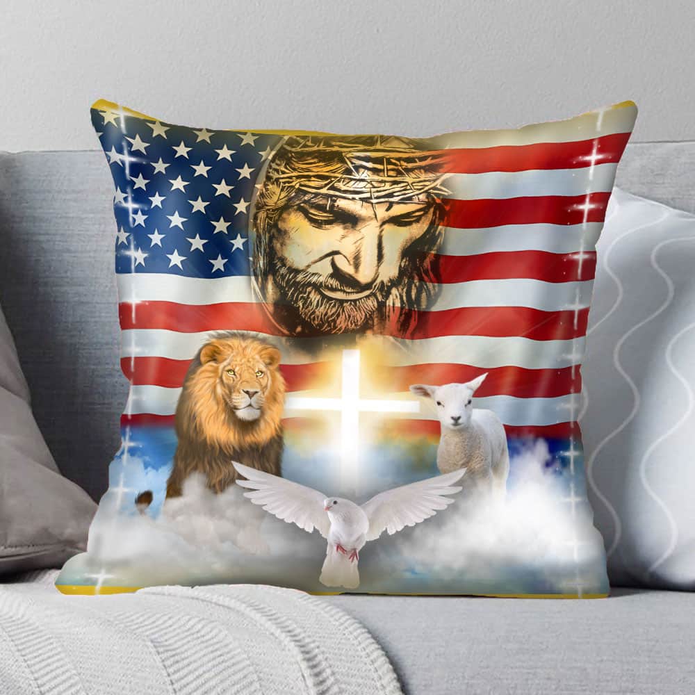 Lion Of Judah Jesus Cushion