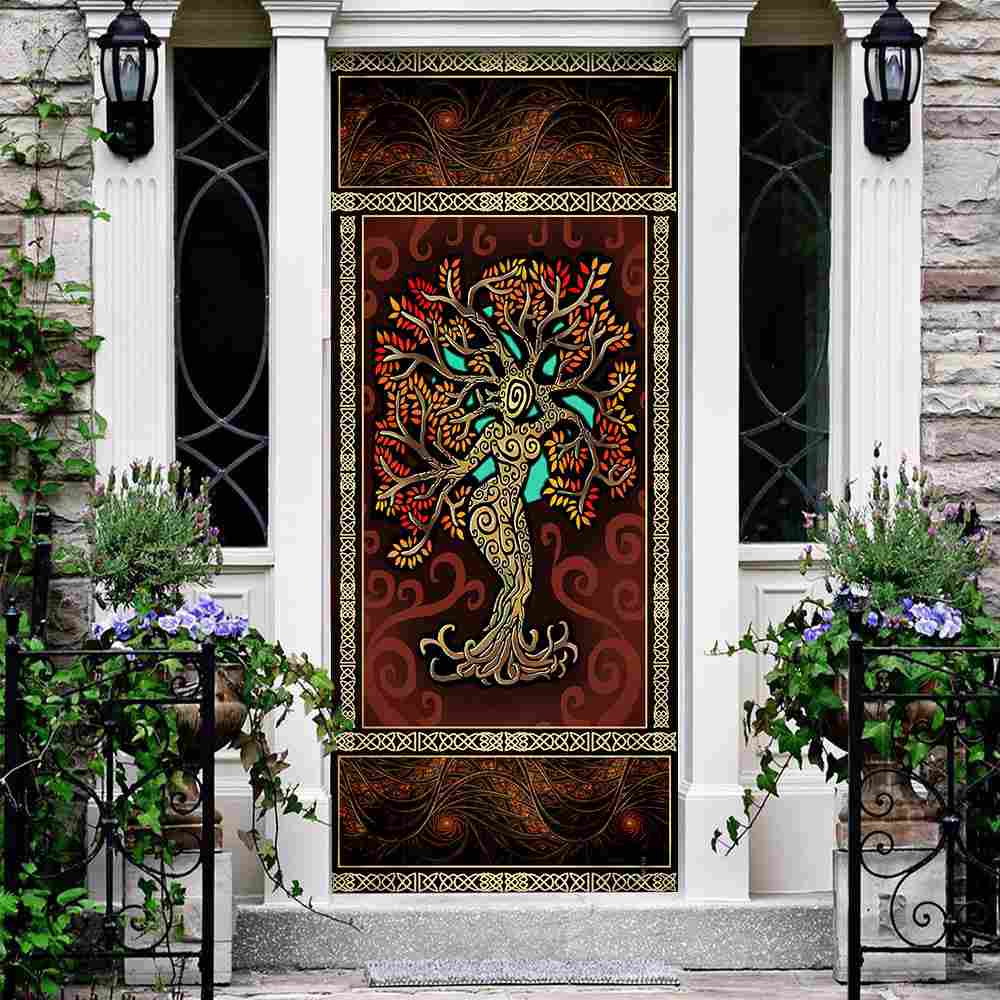 Tree Of Life Door Cover