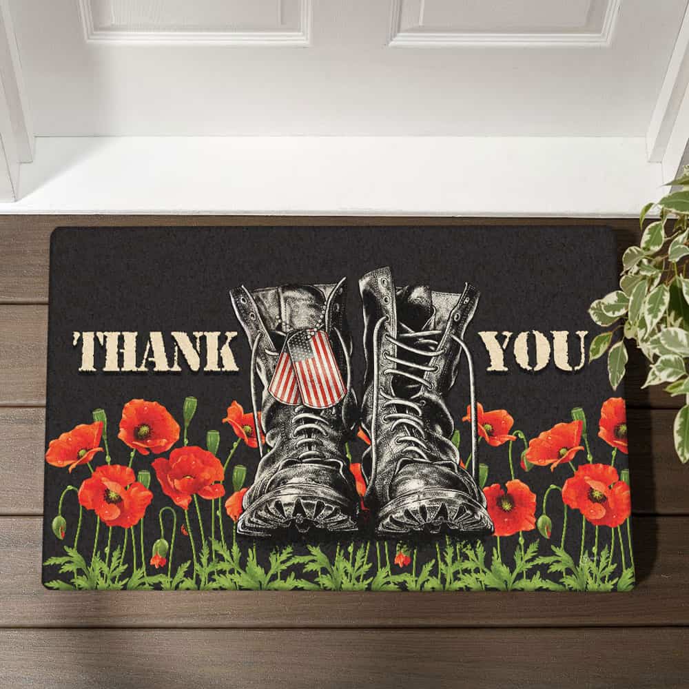 thank you veteran doormat