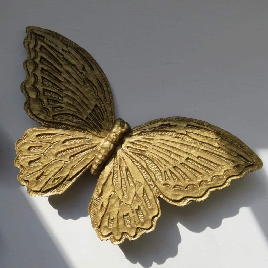 Gold Butterfly Wall Decor