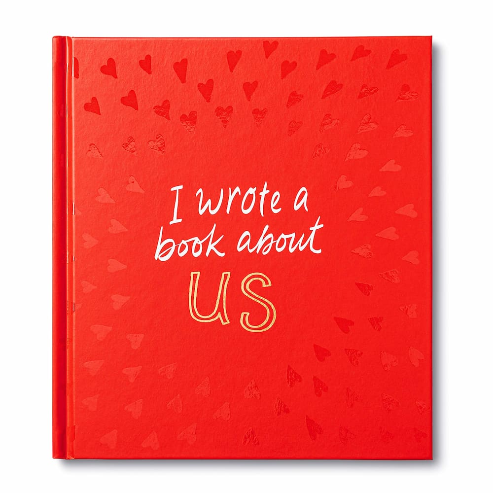 "I Wrote a Book About Us" Notebook