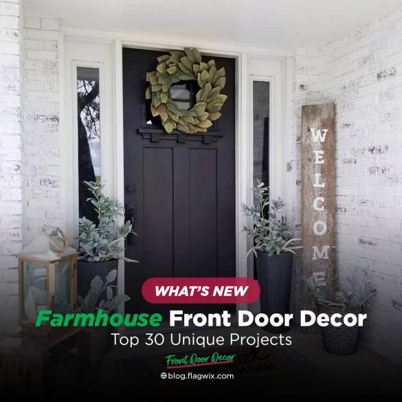 farmhouse front door decor