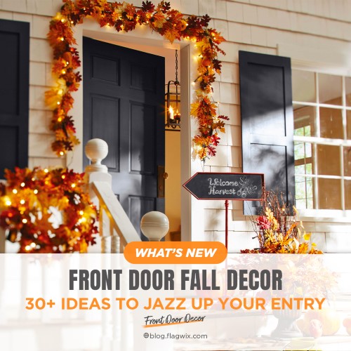 Font Door Fall Decor