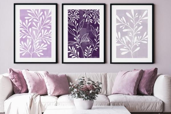 Purple Wall flowers