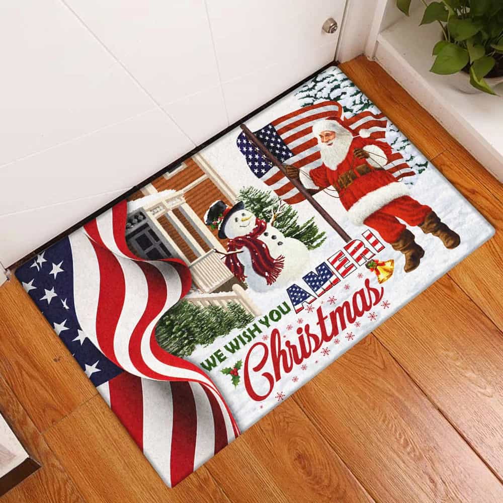 Santa Claus US Doormat
