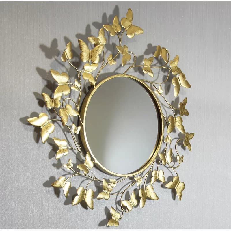 Pelzer Metallic Butterfly Accent Mirror