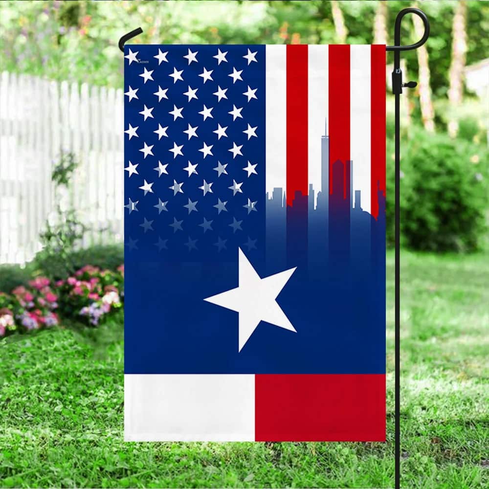 Texas And American Patriotic Texan Flag