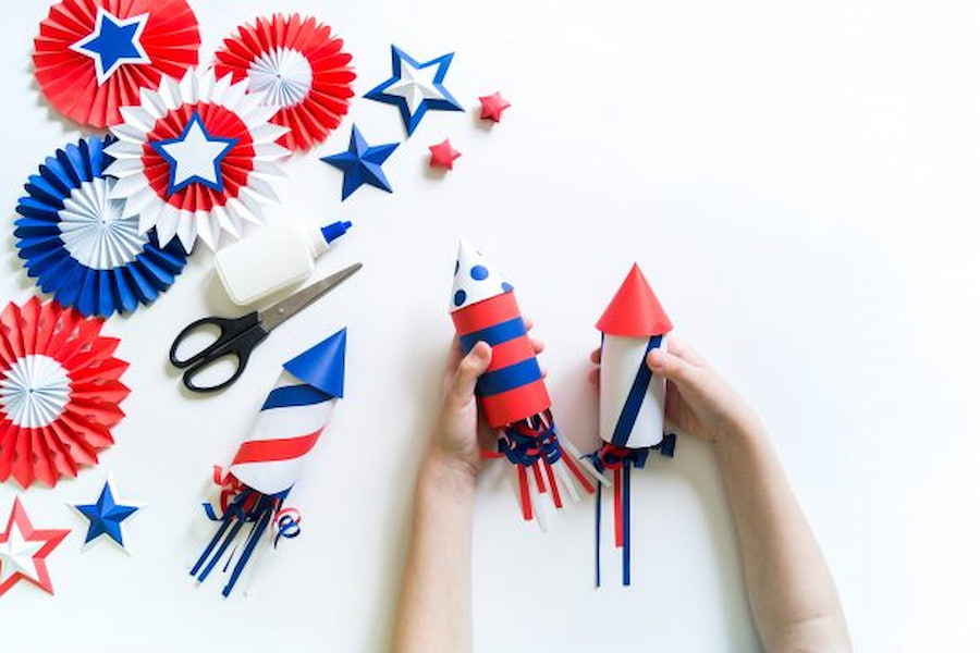 diy 4th of july decor for party