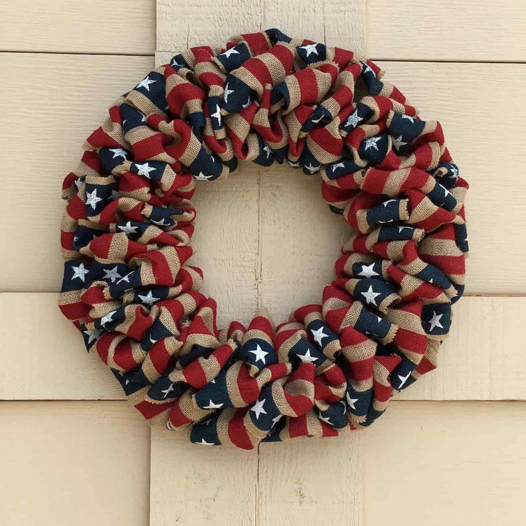 Fourth of July Wreath