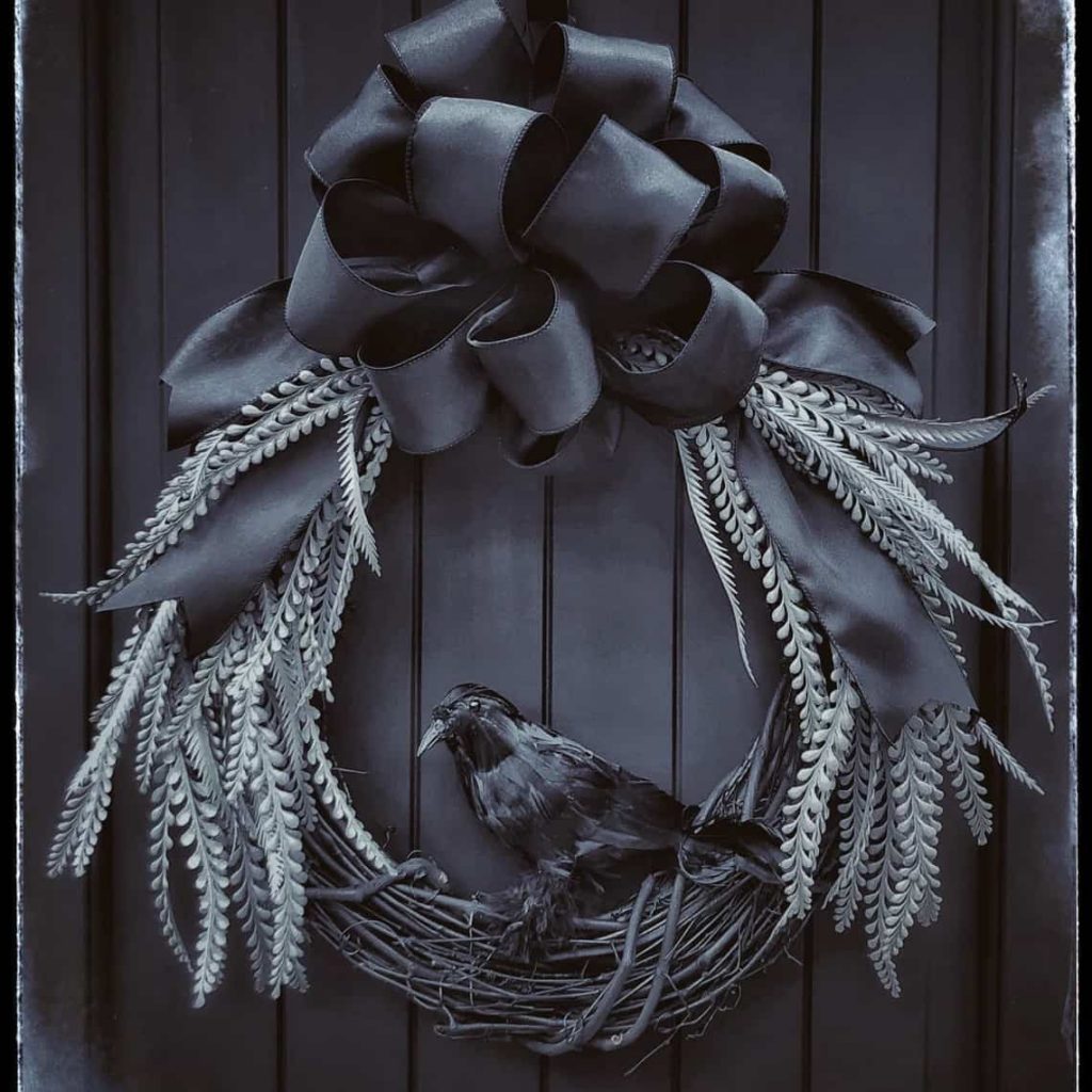 Goth Halloween Wreath