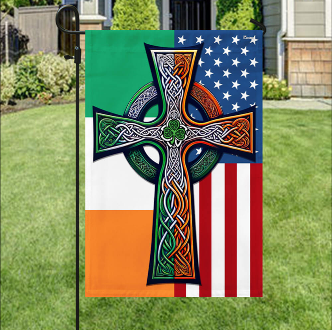 Irish American Flag