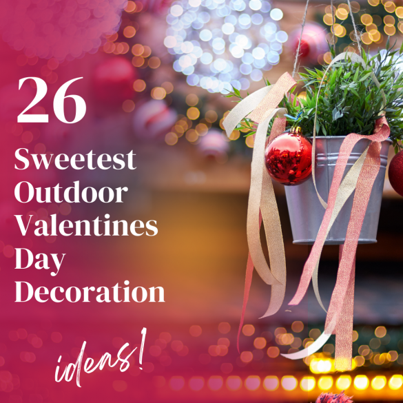 Outdoor Valentines Day Decorations