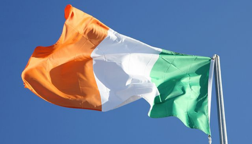 what flag is green white and orange