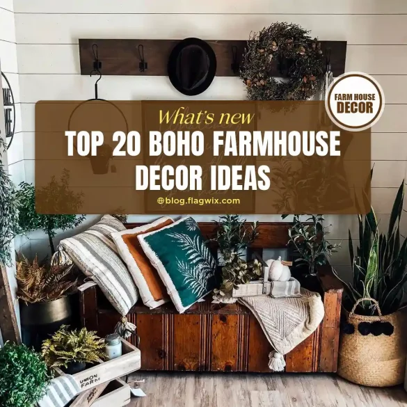 boho farmhouse decor