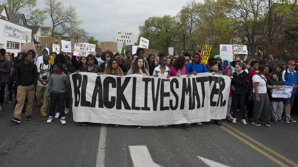 Black lives matter flag - The Movement