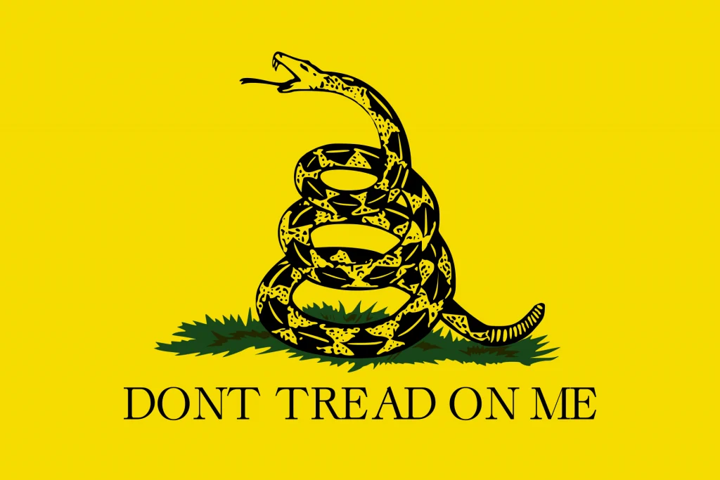 dont treat on me flag