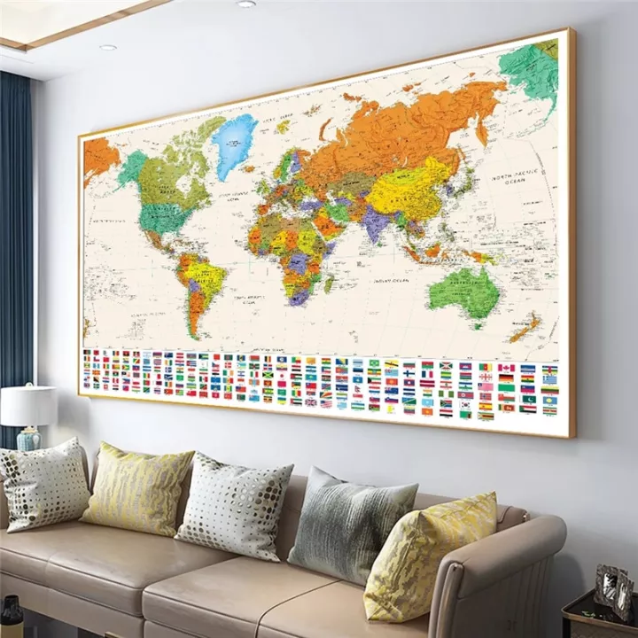 Big Size The World Map