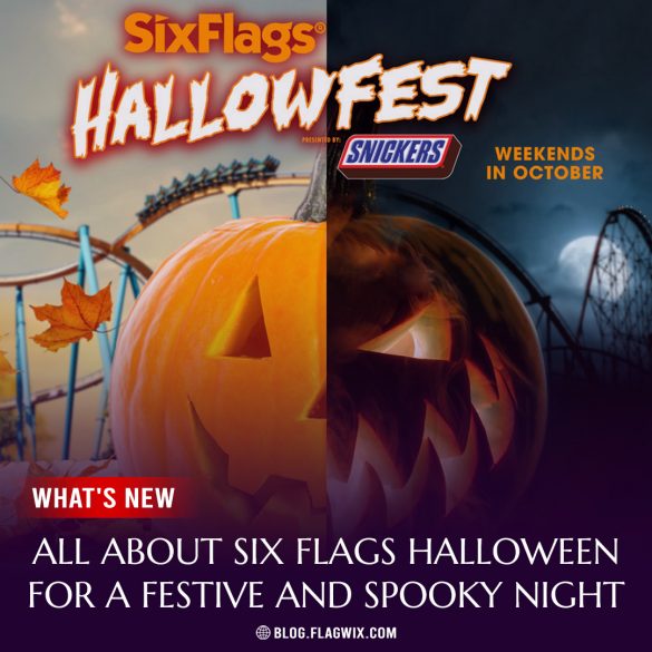 six flags halloween