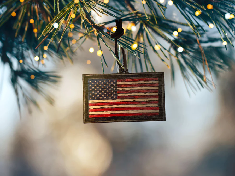 Why Use American Flag Christmas Ornaments