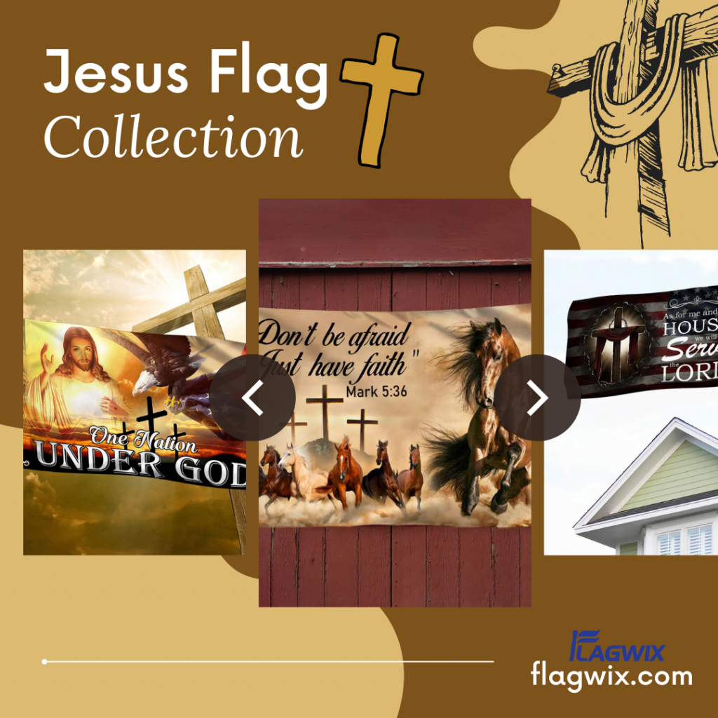 Jesus Flag _ Outdoor Christian Flag