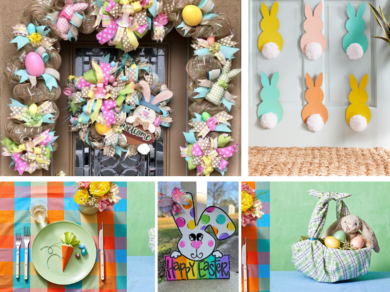 Cute Easter Door Decor ideas