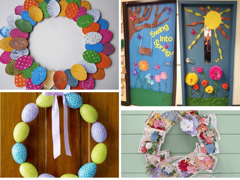 DIY Easter Door Decorations