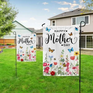 Happy Mother’s Day Flowers Flag
